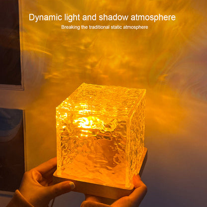 Dynamic Water Ripple Lamp Projector with RGB colors, Underwater Effect