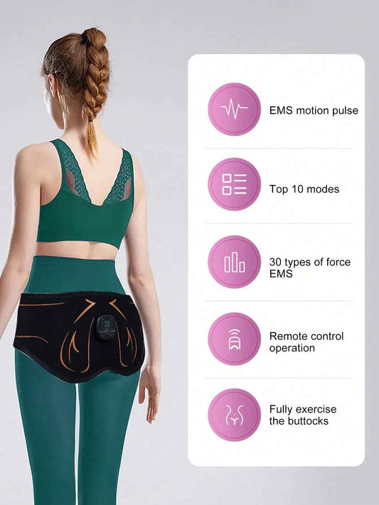 EMS Hips Trainer Butt Muscle Stimulator With Remote Control Buttocks Toner Lifting Body Equipment