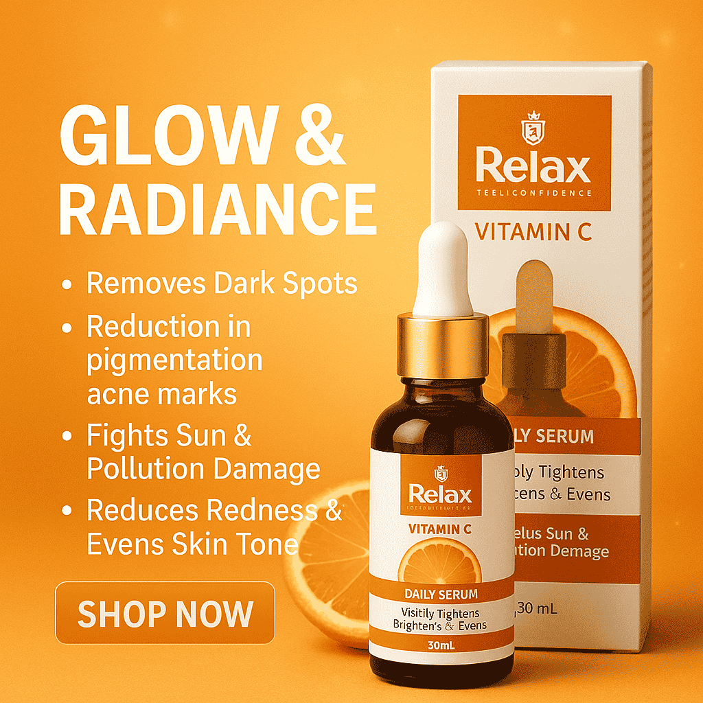 Relax UK Vitamin C Face Serum 30ml