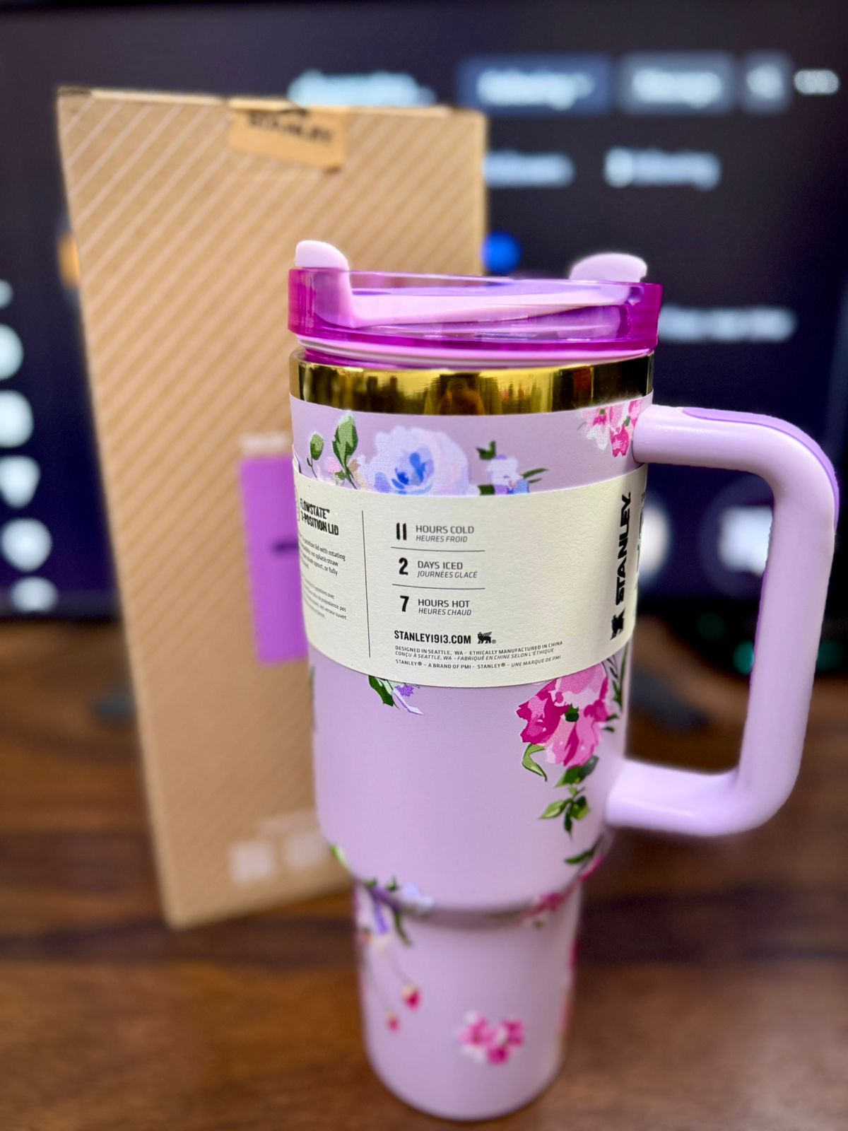 🌟✨ Personalized 40 oz Rhinestone Tumbler with Straw – Handmade Bedazzled Water Bottle 💎🥤