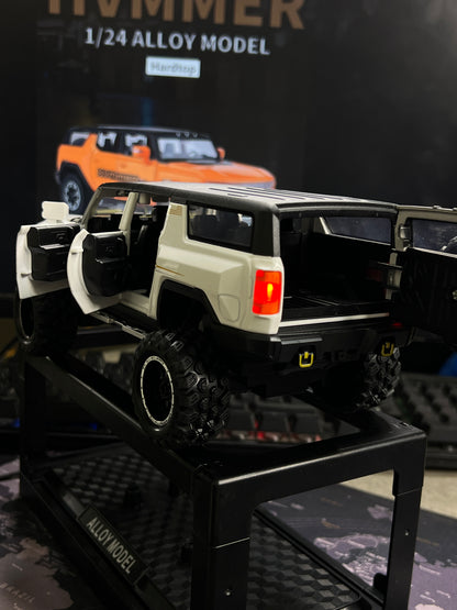 1:24 HUMMER EV Car Alloy Model Diecasts Metal Off-road Vehicles