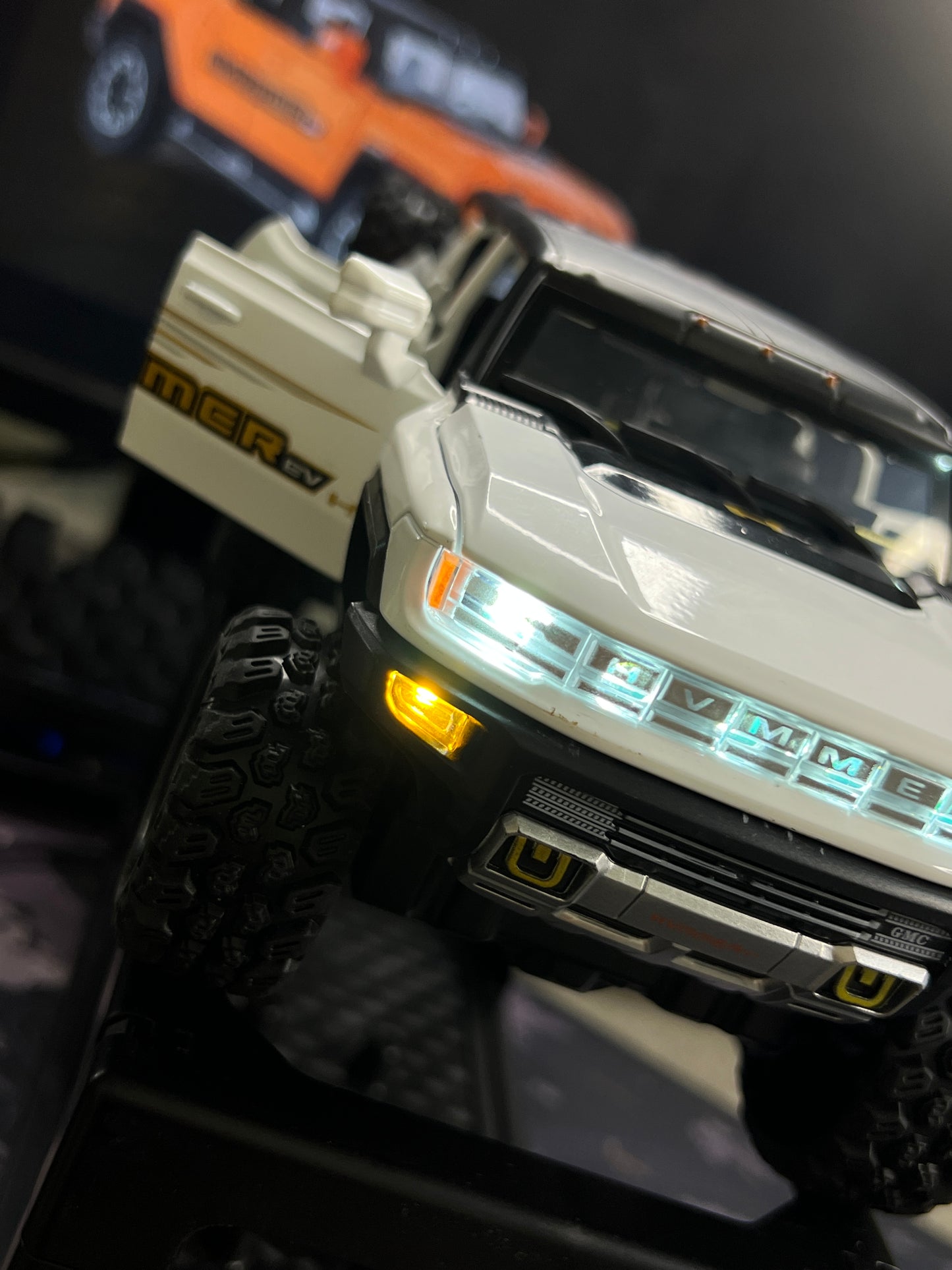 1:24 HUMMER EV Car Alloy Model Diecasts Metal Off-road Vehicles