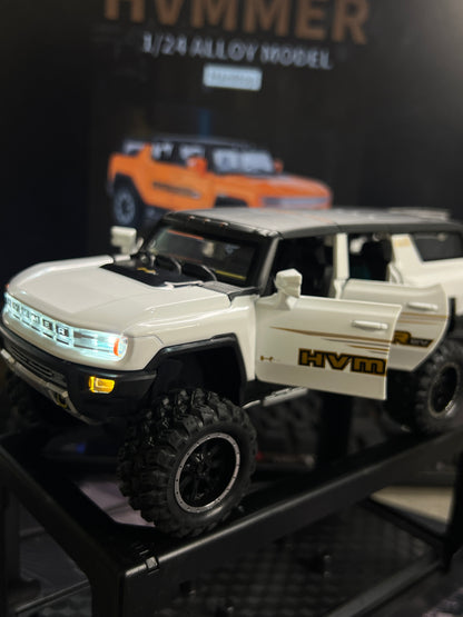1:24 HUMMER EV Car Alloy Model Diecasts Metal Off-road Vehicles