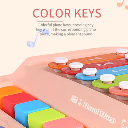 Children's Puzzle Early Education Eight Tone Hands On Piano Toy