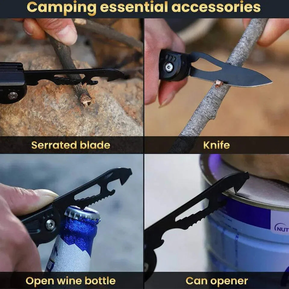 19 in 1 Multitool Claw Hammer With Plier