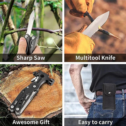 19 in 1 Multitool Claw Hammer With Plier